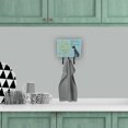 thumbnail image 4 of Carolines Treasures BB7587TH68 Welcome Friends Black Great Dane Leash or Key Holder Triple multicolor, 4 of 4