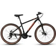 thumbnail image 5 of A27301 27.5 Inch Mountain Bike for Adults, Durable High Carbon Steel Frame, Disc Brakes, Stylish Brown Edge Tires, Ideal for Commuting and Outdoor Exploration, 5 of 10