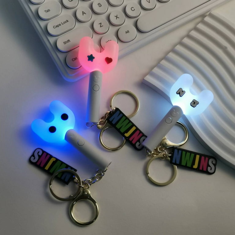 Kpop Idol Newjeans Bunnies Keychians 10 Color Electronic Mini