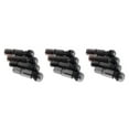 thumbnail image 2 of ZheElen 4 Pcs Voiture Tubeless Roue Bouchons de Poussière de Pneu à la Mode Tiges de Valve Gris 3Set, 2 of 6