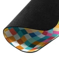 thumbnail image 3 of WIRESTER 9.5x7.88 in Rectangle Mouse Pad with Non-Slip Rubber Base for Computers, Laptop, Office & Home - Retro Rainbow Waves, 3 of 5