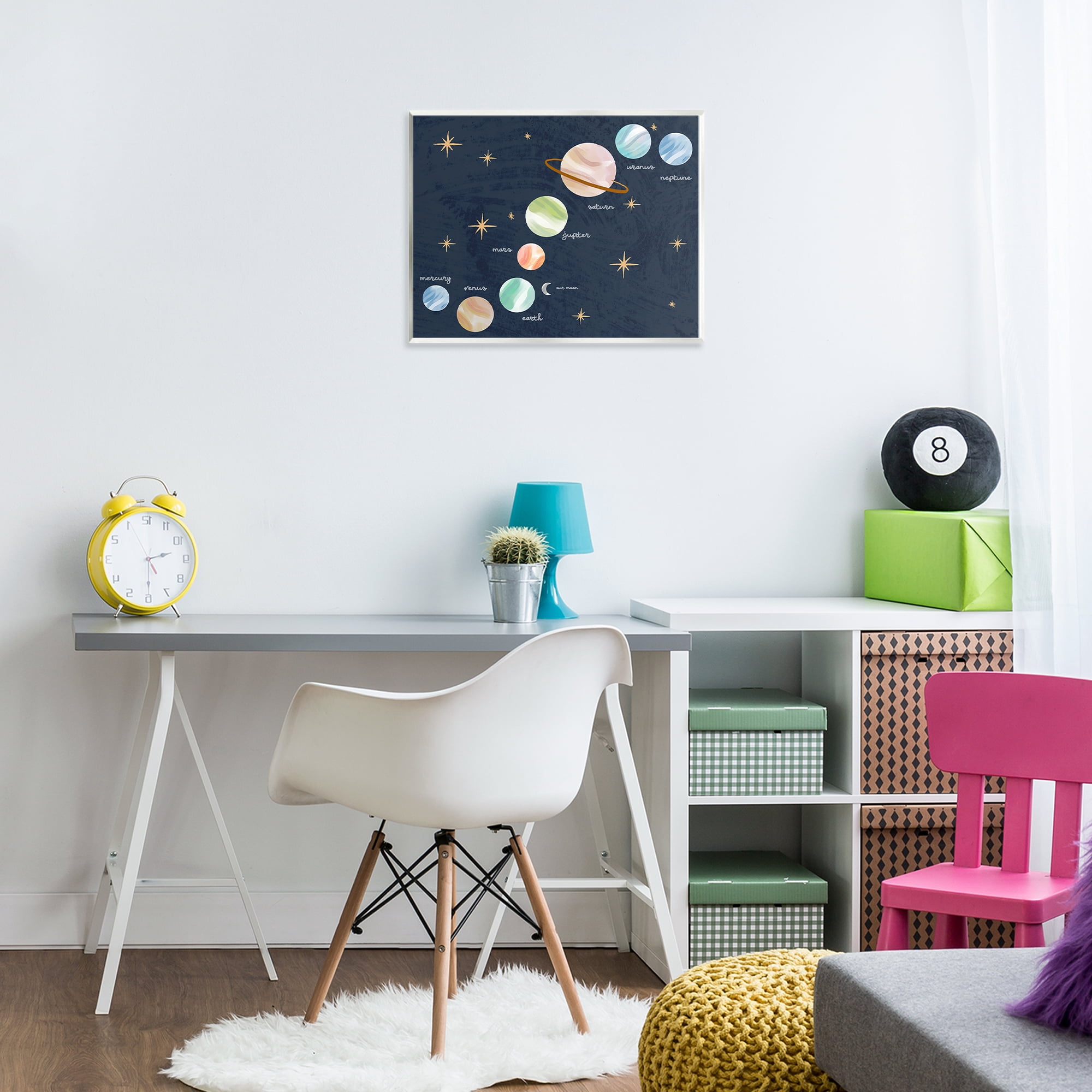 Stupell Industries Educational Space System Wall Plaque Art, design by Lil' Rue