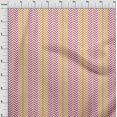 thumbnail image 3 of oneOone Cotton Flex Fabric Stripe & Herringbone Geometric Print Fabric By Yard 40 Inch Wide, 3 of 4