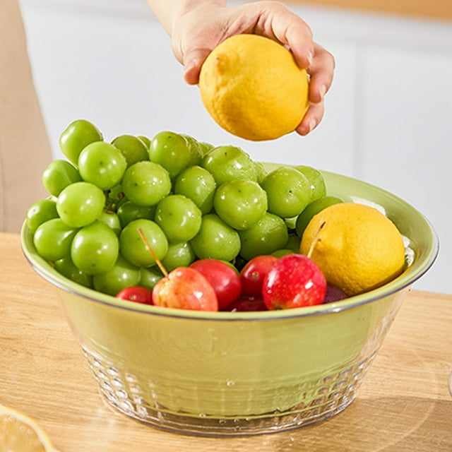 Cesta Organizadora De Cocina, Escurridor De Pl Stico Apto Para Alimentos, Contenedor De Almacenamiento Que Ahorra Espacio, Dise O Resistente Y F Cil De Limpiar, Multiusos, Para Verduras Y