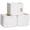 Off White, variant on Storage Cubes 9”x9”x7”Cotton Rope Woven Baskets for Organizing 3-Pack | 9 Inch Cube Storage Bin | Small Basket for Shelf Nursery, Pantry, Decorative Plant, Bathroom Closet