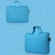 thumbnail image 3 of Xiao Hua Bolsa para portátil, 1 unidad, color azul - 40*29*2,5 cm. Bolsa para ordenador portátil, resistente, de poliéster con forro de poliéster, funda protectora ligera para portátil., 3 of 4