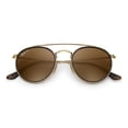 thumbnail image 2 of Ray-Ban Round Double Bridge RB3647N Sunglasses, 2 of 5