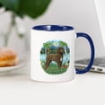 thumbnail image 3 of CafePress - Birches PWD(Brn) Mug - 11 oz Ceramic Mug - Novelty Coffee Tea Cup, 3 of 4