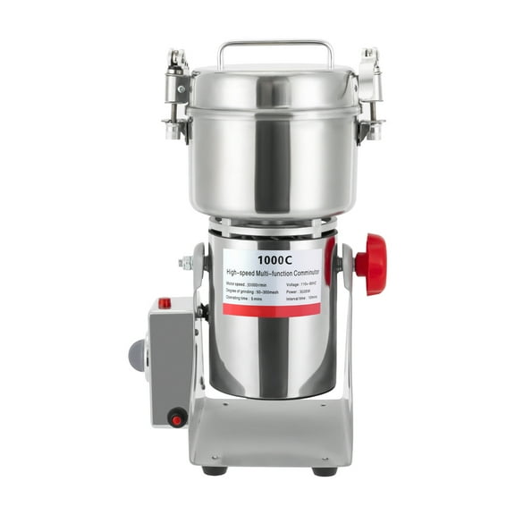 TFCFL 1000g Electric Grain Mill Grist Mill Countertop Grain Grinder Milling Machine 3600W