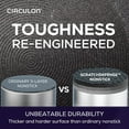 thumbnail image 4 of ScratchDefense Nonstick Induction Sauce Pan with Lid, 3 Quart, Aluminum Graphite, 4 of 9