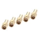 thumbnail image 1 of 5 Piezas SMA Antipolvo Chapado en Oro para RP.SMA SMA, 1 of 8