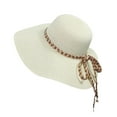 thumbnail image 2 of Sombrero de sol elegante y ligero para mujer, ideal para acampar, viajar por la calle o para cumpleaños. Beige, 2 of 9