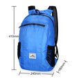 thumbnail image 4 of Mochila de hombro plegable de 20 l, ultraligera, impermeable (azul oscuro), 4 of 5