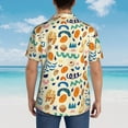 thumbnail image 5 of Hawaiian Shirt for Men, Peanuts 8 Summer Shirts for Men, Mens Button Down Short Sleeve Shirt, 5 of 7