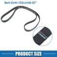 thumbnail image 4 of Cinturón serpentino V-ribbed Unique Bargains No.11720EL00A para Nissan Versa 1.8L 2007-2012, 4 of 7