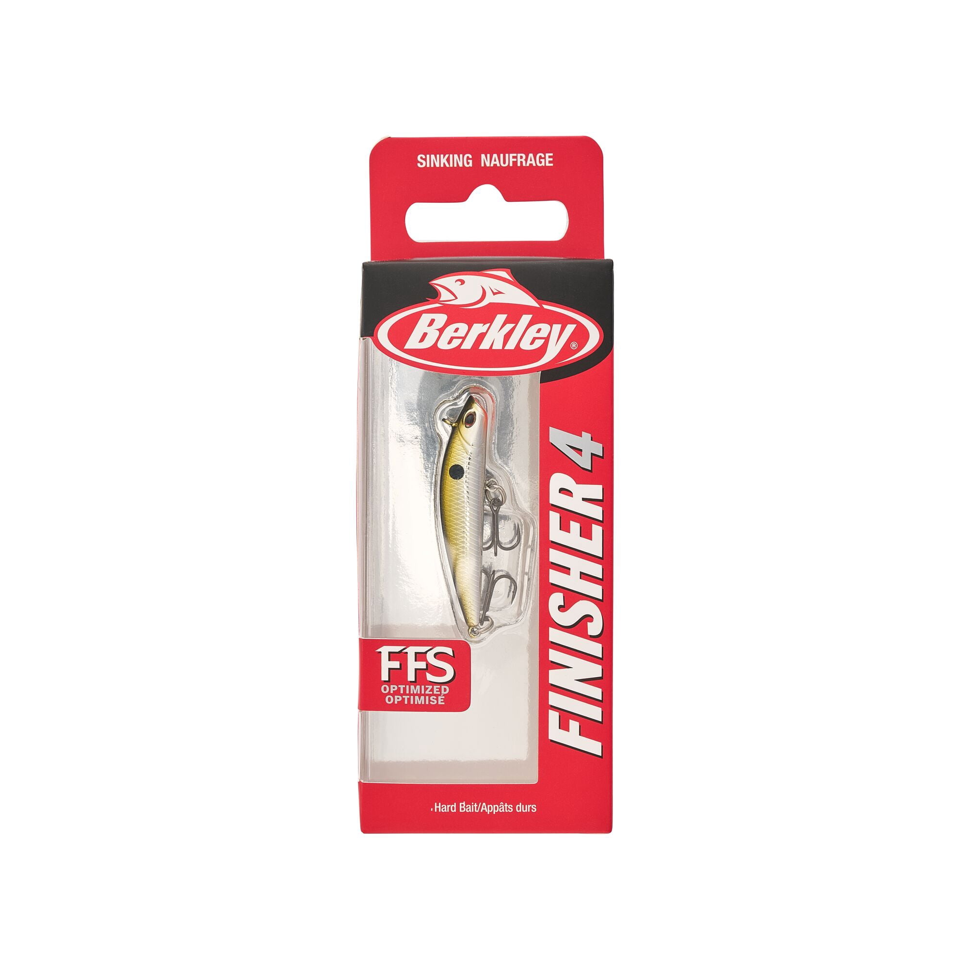 Berkley Finisher, 1.75 in, Glide Baits, Gold Chrome (1 Count)
