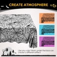 thumbnail image 3 of KEINXS Halloween TableCloth  Spider Webs Tablecloths Black Tablecloth Lace Fabric Table Cloths Spooky Table Cover for Rectangle Tables for Parties Gothic Halloween Home Decorations  48x96, 3 of 7