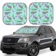thumbnail image 1 of Balery Hippo With Flamingos And Crocodiles Parasol para parabrisas de coche de 2 piezas | Parasol plegable para parabrisas delantero de coche para la mayoría de sedanes-Medium, 1 of 6
