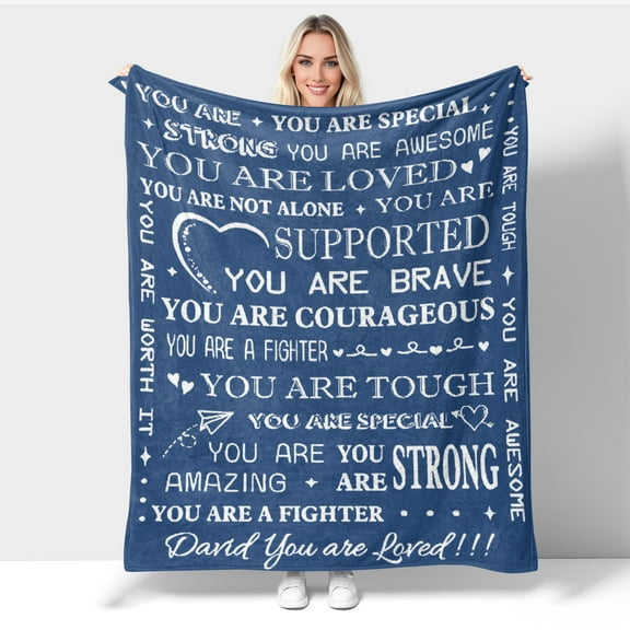 Tiruiarec SteadStyle Blanket Gifts for Women or Men - Get Well Blanket, Inspirational Gifts for Her Him, Feel Better After Surgery Present, Thinking of You Gift for Mom Friend Sister Coworker, 40x30in
