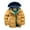 Yellow, variant on Durtebeua Trench Lightweight Kids Coats Windbreaker Casual Outerwear Kids Warm Winter Coats Boys 11-12 Years