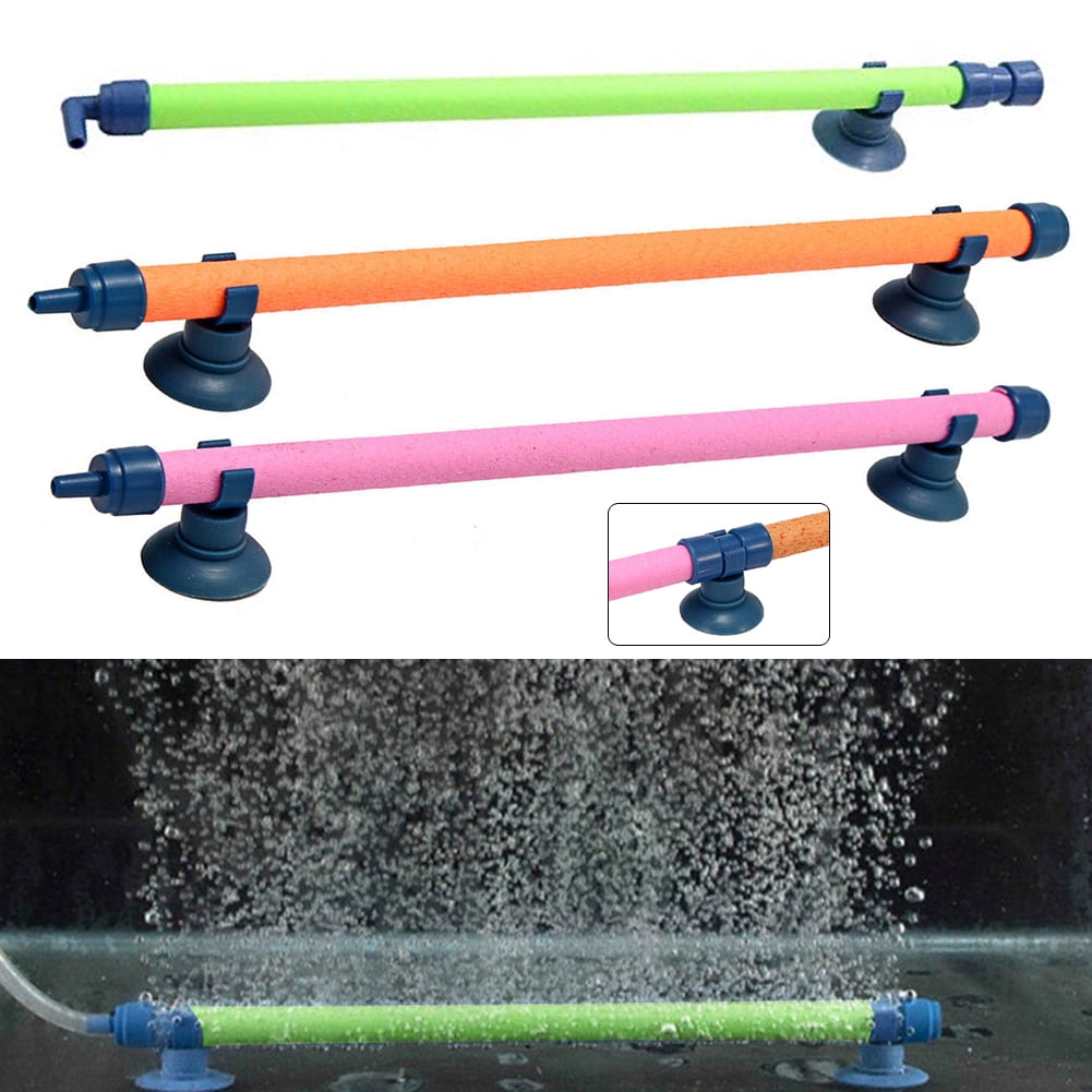 Cheers.US 7inch Air Stone Bar Tubes with Suction Cups Aquarium Bubble