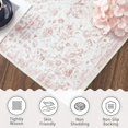 thumbnail image 2 of AOILE Vintage Distressed Rug – Washable Stain-Resistant Non-Slip Hallway Accent Rug, Oriental Floral Medallion Country Entryway Rug for Kitchen, Laundry, Luxurious Vintage Floral Design, 2 of 6