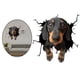thumbnail image 5 of Pegatinas para perros Calcomanías para autos Pegatinas estáticas Regalo extraíble Mascota Durable 3D PVC Ventana Se aferra para puerta Pared Nevera D, 5 of 6