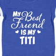 thumbnail image 4 of Inktastic My Best Friend is My Titi with Hearts Boys or Girls Baby Bodysuit, 4 of 5