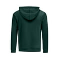 thumbnail image 3 of 2026 Happy New Year Roy Pullover Hoodie Unisex Long Sleeve Casual Sweatshirt with Front Pocket Drawstring Hood Dark Green S, 3 of 3