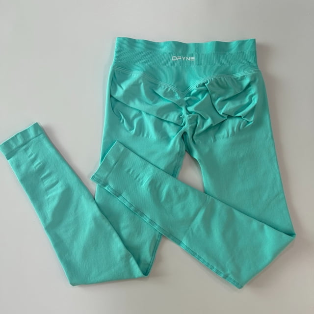 Leggings para mujer con logotipo, mallas de yoga sin costuras, pantalones deportivos para gimnasio, mallas de fitness de alta elasticidad con banda acanalada baja