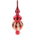 thumbnail image 5 of Spherical Christmas Tree Topper Plastic Ornament for Christmas Decoration Xmas Treetop, 5 of 10