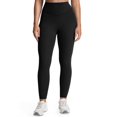 thumbnail image 2 of Leggings Aoxjox de cintura alta con control abdominal, negro, talla mediana, 2 of 7