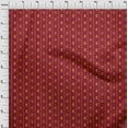 thumbnail image 3 of oneOone Tissu Polyester Lycra Rayé & Géométrique Ikat Tissu au Mètre 56 Pouces de Large, 3 of 4