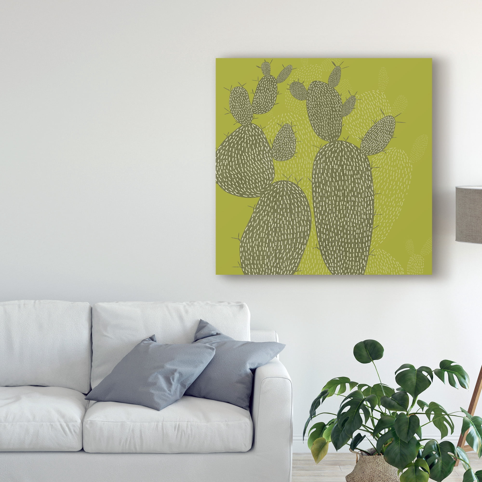 Trademark Fine Art 'Opuntia I' Canvas Art by Chariklia Zarris