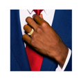 thumbnail image 2 of 14K Yellow Gold Polished Mens DAD Ring, 2 of 4