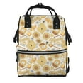 thumbnail image 1 of Disketp Honey Honeycomb for Large Capacity Multi-pocket Baby Bag, Multifunctional Travel Backpack Diaper Bag, Care Bag, Unisex, Fashionable and Durable, 1 of 6