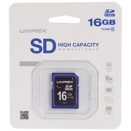 Unirex SDHC Card 16GB Class 10 Memory Card