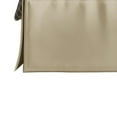 thumbnail image 5 of Home Design Bruce King Tufted Upholstered Platform Bed Frame with Wingback Headboard and Nailhead Trim, Beige, Easy Assembly, 5 of 5