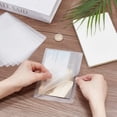 thumbnail image 4 of 3sets 100pcs PET & EVA Laminating Pouch Film Photo Protecting Sheets for Hot Laminator Rectangle White 160x110x0.1mm, 4 of 5