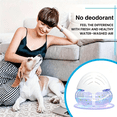 thumbnail image 3 of Leaf Humidifier 1800ML Large Capacity Ultrasonic Cool Mist Humidifier with Green LED Color Changing Lights, Air Freshener,White, 3 of 6