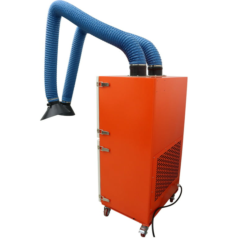Vente de Extracteur de fumée d'air pur mobile soudure soudage purificateur  de fumée filtre Double tête MS135 en ligne 