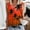 Orange, variant on Womens Plus Size Tank Tops Summer Coconut Palm Print Sleeveless T-Shirts Vacation Beach Tops Casual Tunics Shirts