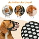 thumbnail image 4 of Bozal para Perro Pequeño a Prueba de Mordidas Diseño de Malla Transpirable Ajustable Color Naranja, 4 of 7