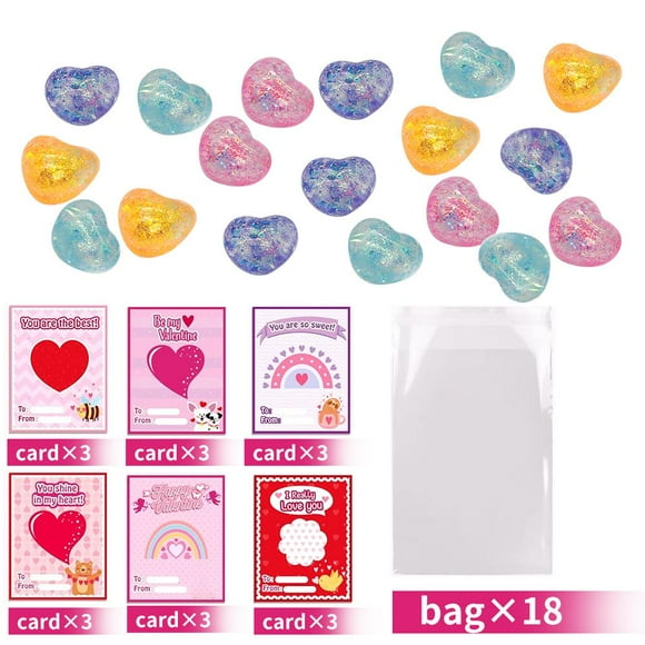 OPDBN Christmas Gifts Kids Cards Heart-Shape Christmas Gift Boy Girls Class Party N5