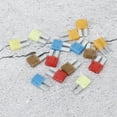 thumbnail image 1 of Fusible de cuchilla, kit de 15 fusibles de cuchilla Micro2 para circuito de automóvil, diseño aerodinámico de microfusibles, 1 of 7