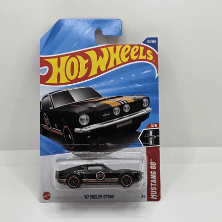 Hot Wheels '67 Shelby GT500 161/250 Mustang 60 3/5