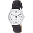 thumbnail image 1 of Reloj Analógico Timex TW2P75600 Resistente al Agua Banda de Cuero Caja 38 mm Negro/Plateado para Hombre, 1 of 2