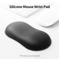 thumbnail image 2 of TFixol Soft Silicone Mouse Wrist Pad Mice Wrist Rest Ergonomic Silicone Wrist Support Mouse Pad Hand Pillow Cushion Black, 2 of 7