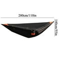 thumbnail image 2 of Ycandiee Camping Hammock, Portable Hammock with Net, Outdoor Swing Hammock, Nylon Parachute Material Quick Opening Hammock, Hiking Travel Courtyard, 2 of 2