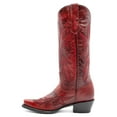 thumbnail image 3 of Ferrini Womens Scarlett Embroidered Snip Toe Cowboy  Tall Boots, 3 of 5